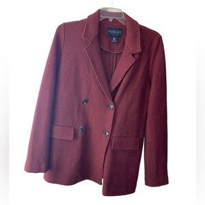 Rachel Zoe Wool blend Blazer. Size Medium Dark Rust color. EUC